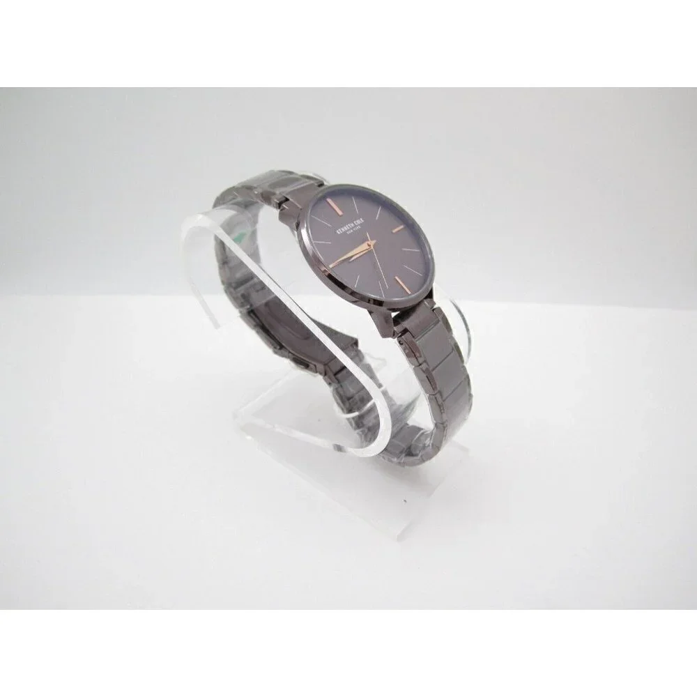 Women Kenneth Cole New York Quartz WR Analog 35mm Dial Causal Round Watch (G292)